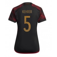 Deutschland Thilo Kehrer #5 Auswärtstrikot Frauen WM 2022 Kurzarm